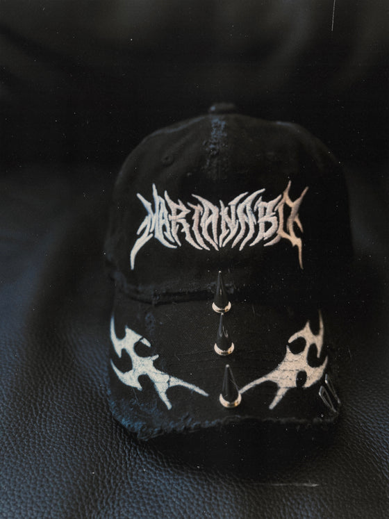 Gorra Acid Collection Negra con Picos